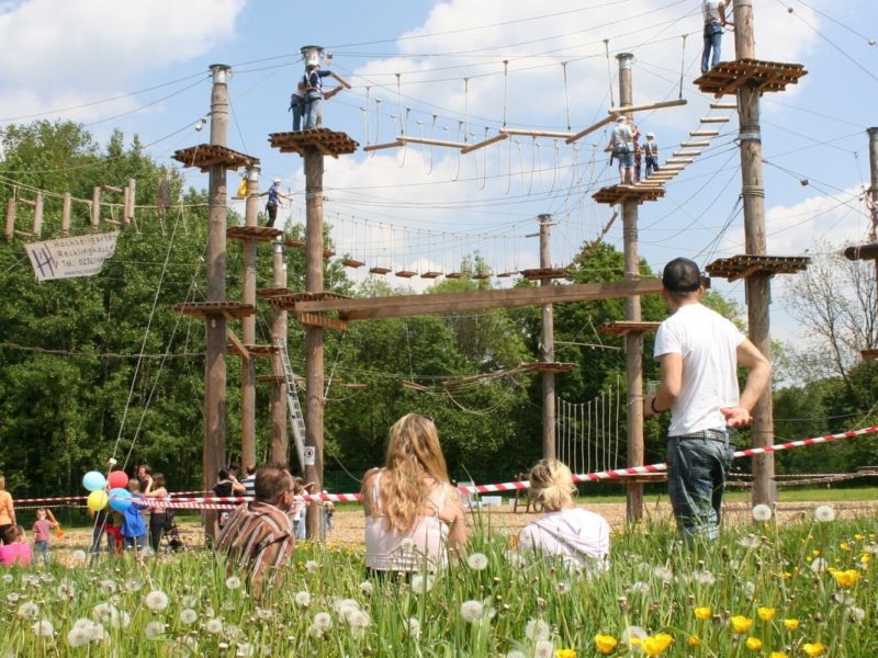 High ropes course in Recklinghausen