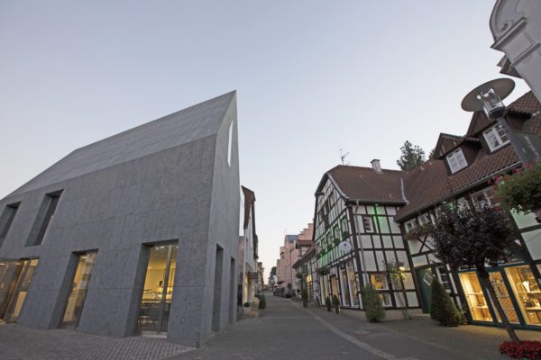 Museum Werke mit der Altstadt Recklinghausens im Hintergrund